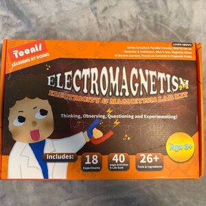 Electricity and Magnetism Kit Experiments STEM Science Kit for Kids‎ New